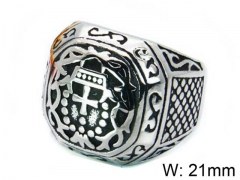 Stainless Steel Jewelry Wholesale - Stainless Steel Rings - HY22R0023HIR