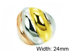 Stainless Steel Jewelry Wholesale - Stainless Steel Rings - HY15R1341HJV
