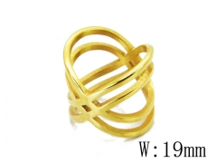 Stainless Steel Jewelry Wholesale - Stainless Steel Rings - HY19R0030HVV