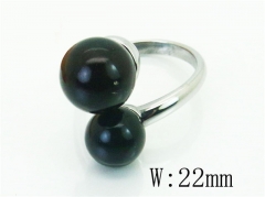 Stainless Steel Jewelry Wholesale - Stainless Steel Rings - HY15R2783HHB
