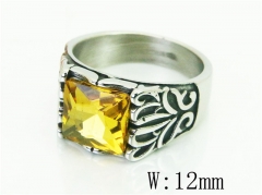 Stainless Steel Jewelry Wholesale - Stainless Steel Rings - HY17R0779HIB