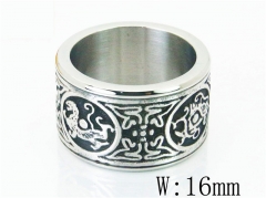 Stainless Steel Jewelry Wholesale - Stainless Steel Rings - HY22R0942HJA