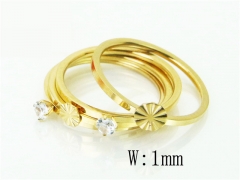 Stainless Steel Jewelry Wholesale - Stainless Steel Rings - HY19R1155HHW
