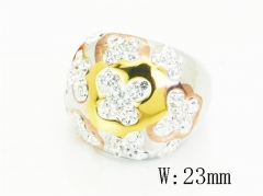 Stainless Steel Jewelry Wholesale - Stainless Steel Rings - HY15R2850IRR