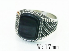 Stainless Steel Jewelry Wholesale - Stainless Steel Rings - HY17R0797HIX