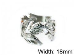Stainless Steel Jewelry Wholesale - Stainless Steel Rings - HY22R1036HHF
