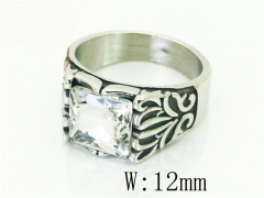 Stainless Steel Jewelry Wholesale - Stainless Steel Rings - HY17R0687HIZ
