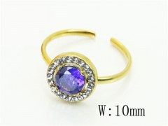 Stainless Steel Jewelry Wholesale - Stainless Steel Rings - HY15R2768GKO