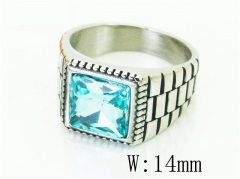 Stainless Steel Jewelry Wholesale - Stainless Steel Rings - HY17R0678HIB