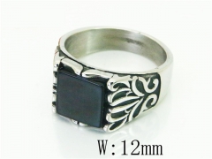 Stainless Steel Jewelry Wholesale - Stainless Steel Rings - HY17R0691HIB