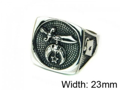 Stainless Steel Jewelry Wholesale - Stainless Steel Rings - HY22R0863H2V