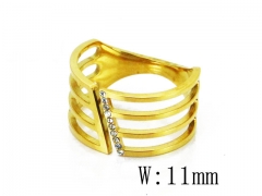 Stainless Steel Jewelry Wholesale - Stainless Steel Rings - HY19R0058HVV