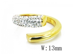 Stainless Steel Jewelry Wholesale - Stainless Steel Rings - HY19R0396HIC