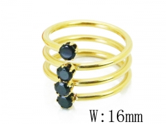 Stainless Steel Jewelry Wholesale - Stainless Steel Rings - HY19R0709PW