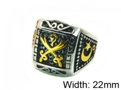 Stainless Steel Jewelry Wholesale - Stainless Steel Rings - HY22R0876H3Y