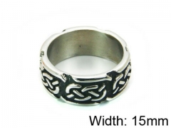 Stainless Steel Jewelry Wholesale - Stainless Steel Rings - HY22R0777HIG