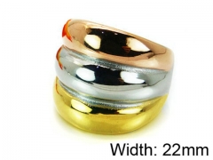 Stainless Steel Jewelry Wholesale - Stainless Steel Rings - HY15R1126HJA