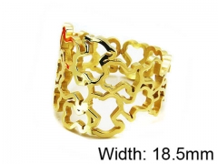 Stainless Steel Jewelry Wholesale - Stainless Steel Rings - HY64R0202HIZ
