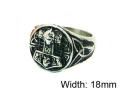 Stainless Steel Jewelry Wholesale - Stainless Steel Rings - HY22R0843H2S