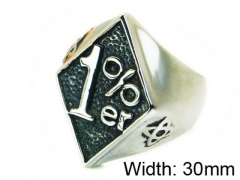 Stainless Steel Jewelry Wholesale - Stainless Steel Rings - HY22R1316HIF