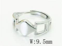 Stainless Steel Jewelry Wholesale - Stainless Steel Rings - HY15R2501DKJ