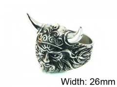 Stainless Steel Jewelry Wholesale - Stainless Steel Rings - HY22R1024HIB