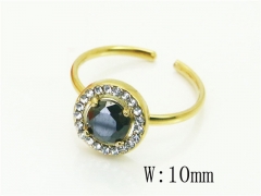 Stainless Steel Jewelry Wholesale - Stainless Steel Rings - HY15R2771DKO