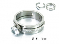 Stainless Steel Jewelry Wholesale - Stainless Steel Rings - HY19R0023HDD