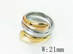 Stainless Steel Jewelry Wholesale - Stainless Steel Rings - HY15R2789HJD