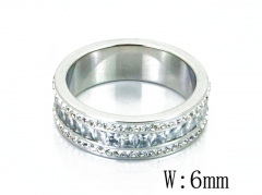 Stainless Steel Jewelry Wholesale - Stainless Steel Rings - HY19R0187HHE