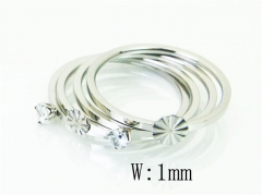 Stainless Steel Jewelry Wholesale - Stainless Steel Rings - HY19R1154HEE