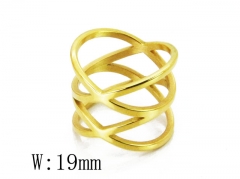 Stainless Steel Jewelry Wholesale - Stainless Steel Rings - HY19R0033HFF