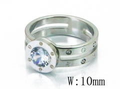 Stainless Steel Jewelry Wholesale - Stainless Steel Rings - HY19R0550PG