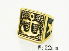 Stainless Steel Jewelry Wholesale - Stainless Steel Rings - HY15R2435NL