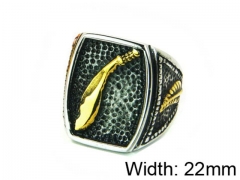 Stainless Steel Jewelry Wholesale - Stainless Steel Rings - HY22R0866H3U