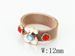 Stainless Steel Jewelry Wholesale - Stainless Steel Rings - HY64R0866OR