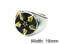 Stainless Steel Jewelry Wholesale - Stainless Steel Rings - HY22R0828HJA