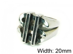 Stainless Steel Jewelry Wholesale - Stainless Steel Rings - HY22R1158HIF