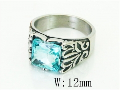 Stainless Steel Jewelry Wholesale - Stainless Steel Rings - HY17R0689HIC