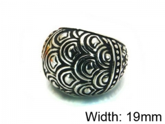 Stainless Steel Jewelry Wholesale - Stainless Steel Rings - HY22R0818HGT