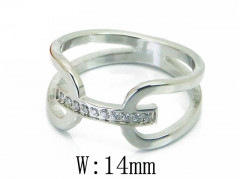 Stainless Steel Jewelry Wholesale - Stainless Steel Rings - HY19R0671HHE