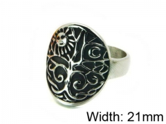 Stainless Steel Jewelry Wholesale - Stainless Steel Rings - HY22R0835HIB
