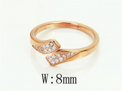Stainless Steel Jewelry Wholesale - Stainless Steel Rings - HY19R1306HIC
