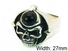 Stainless Steel Skull Rings Wholesale - HY22R0665HJE
