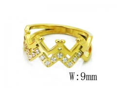 Stainless Steel Jewelry Wholesale - Stainless Steel Rings - HY14R0645HHX