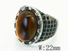 Stainless Steel Jewelry Wholesale - Stainless Steel Rings - HY17R0586HIC