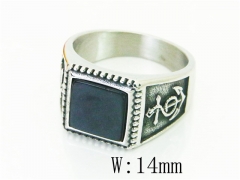 Stainless Steel Jewelry Wholesale - Stainless Steel Rings - HY17R0715HIT
