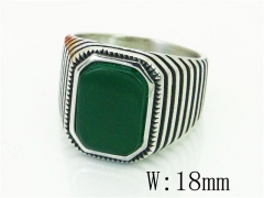 Stainless Steel Jewelry Wholesale - Stainless Steel Rings - HY17R0645HIB