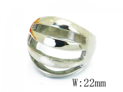 Stainless Steel Jewelry Wholesale - Stainless Steel Rings - HY22R0832HIE