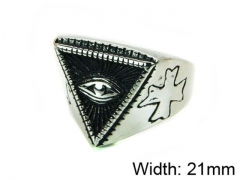 Stainless Steel Jewelry Wholesale - Stainless Steel Rings - HY22R0597HIT